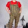 Run & Fly Nutcracker Christmas Dungarees Multi