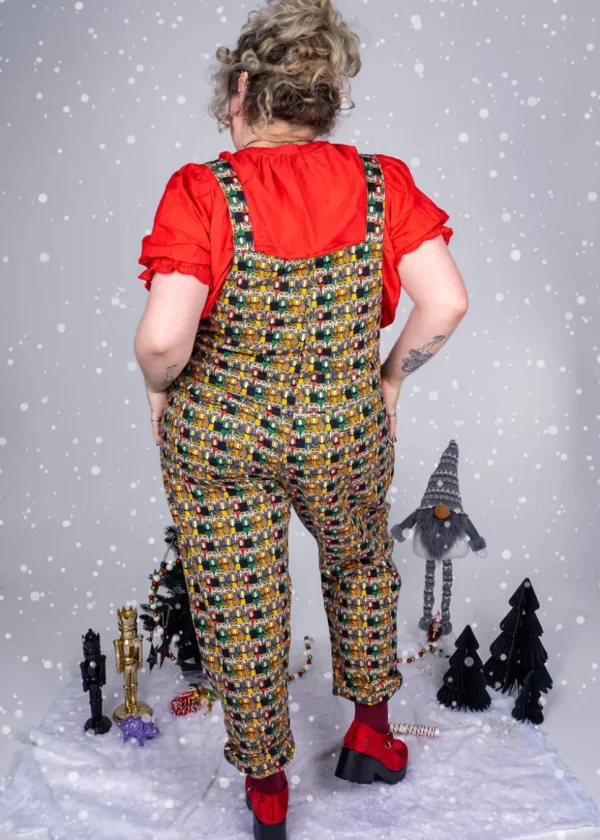 Run & Fly Nutcracker Christmas Dungarees Multi