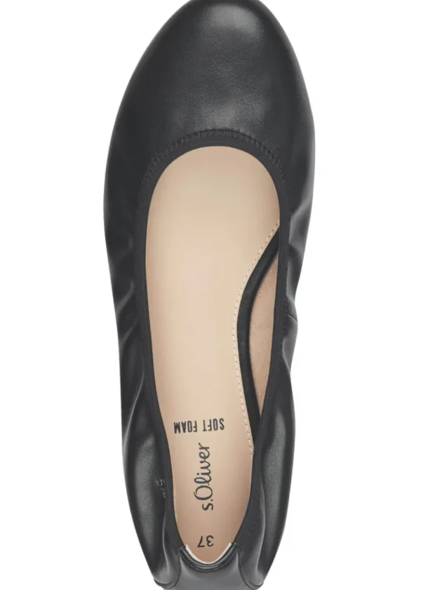 s. Oliver Tara Ballerinas Black