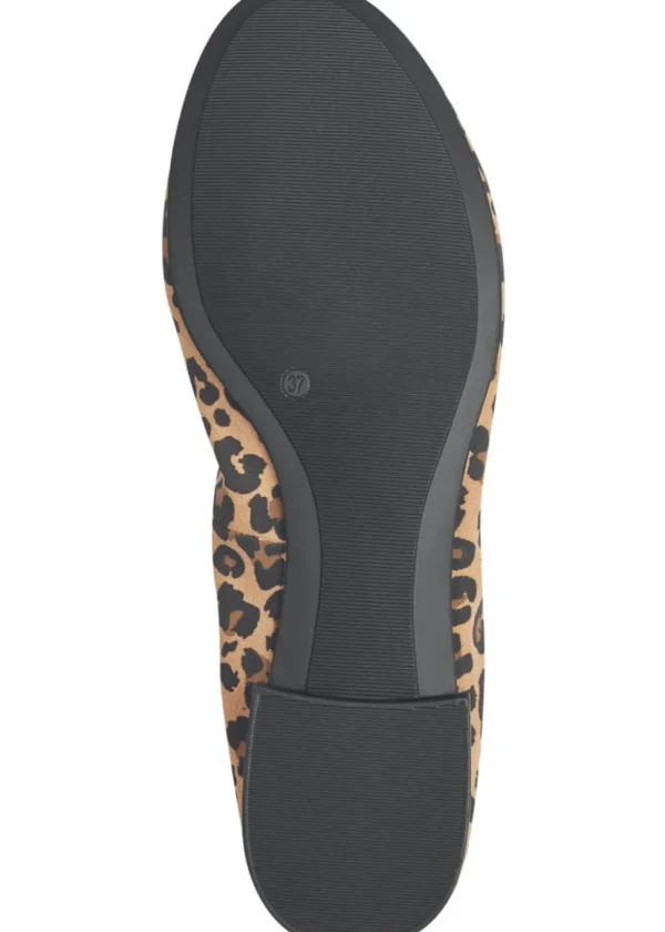 s. Oliver Tara Ballerinas Leopard Brown