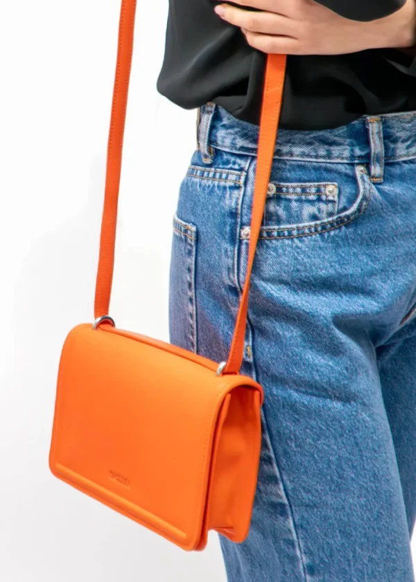 Saddler Kate Leather Bag Orange