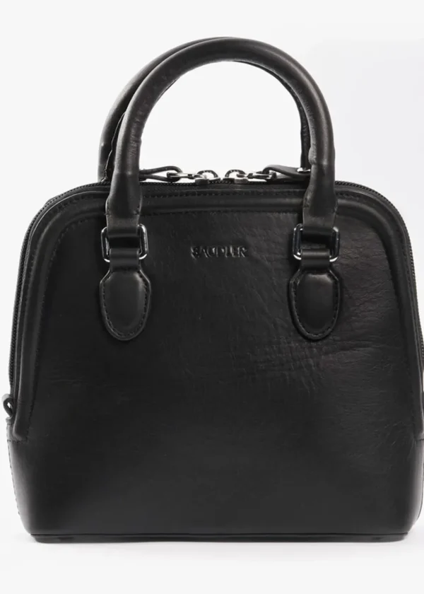 Saddler Kelly Leather Bag Black
