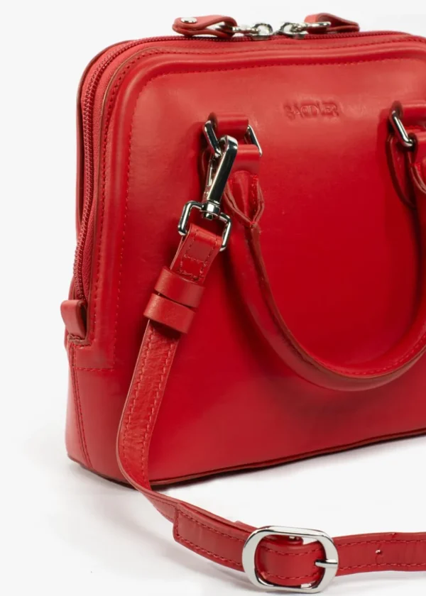 Saddler Kelly Leather Bag Red