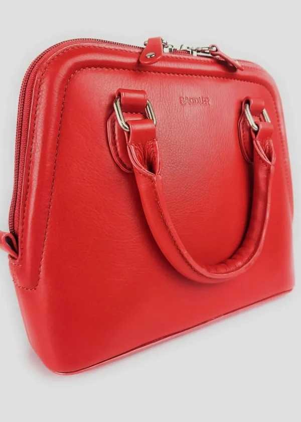 Saddler Kelly Leather Bag Red