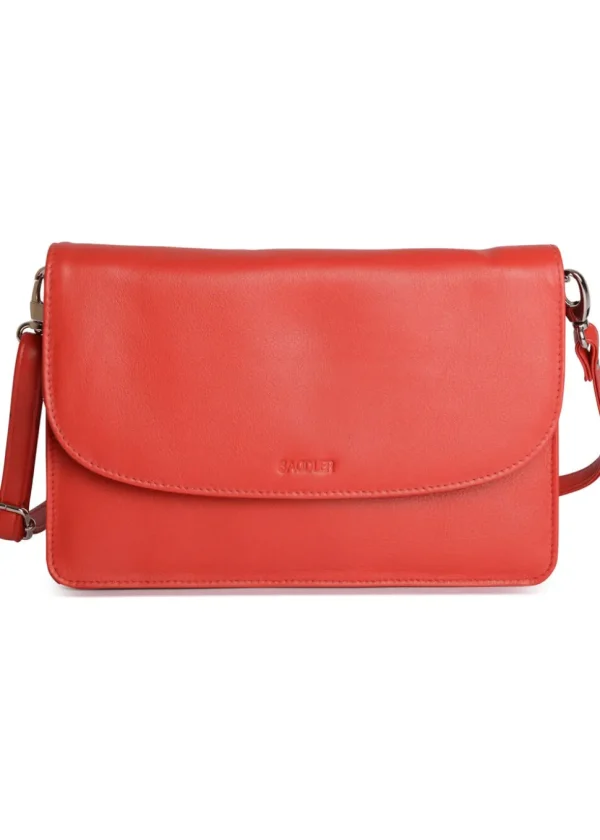 Saddler Olivia Leather Shoulderbag Red