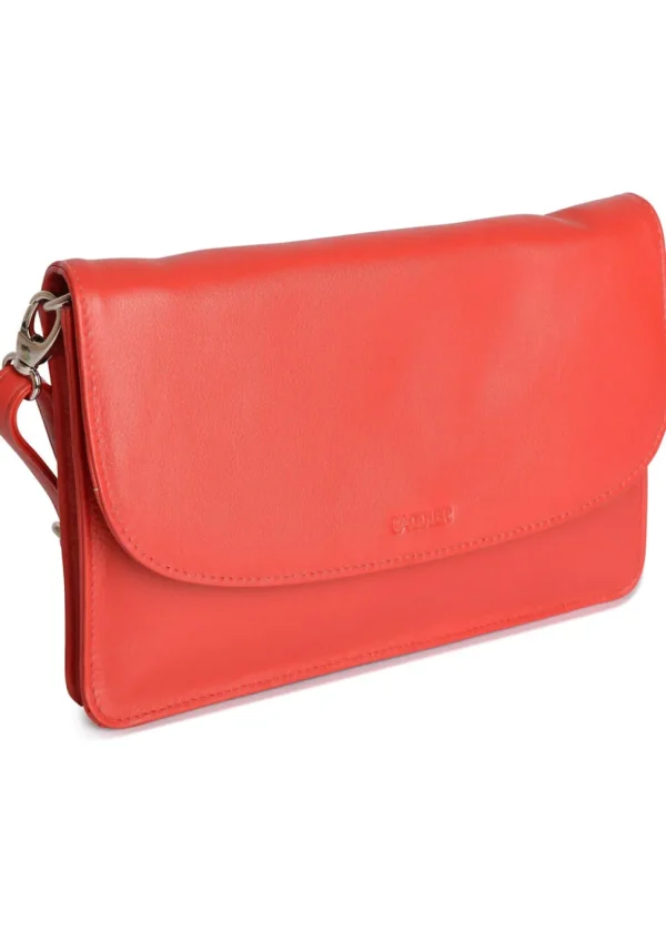 Saddler Olivia Leather Shoulderbag Red