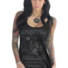 Serpentine Clothing Superstition Tank Top Girly T-Shirt Black