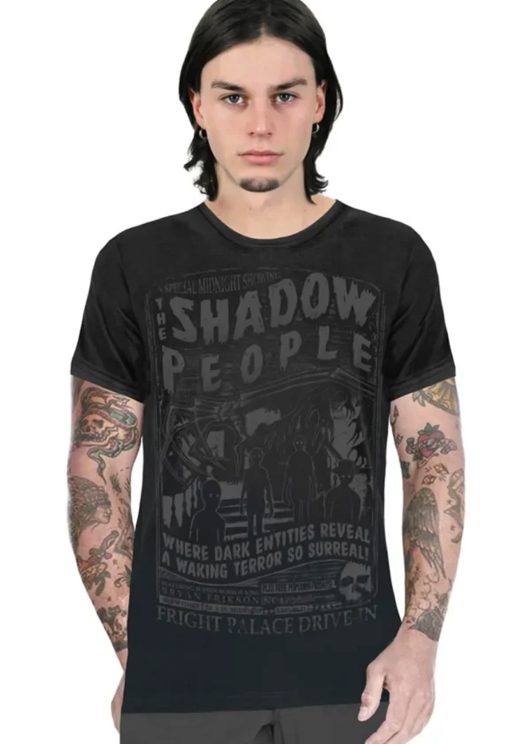 Serpentine Clothing The Shadow People T-Shirt Black