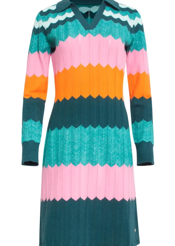 Smashed Lemon Autumn Sorbet Knit Dress Multi