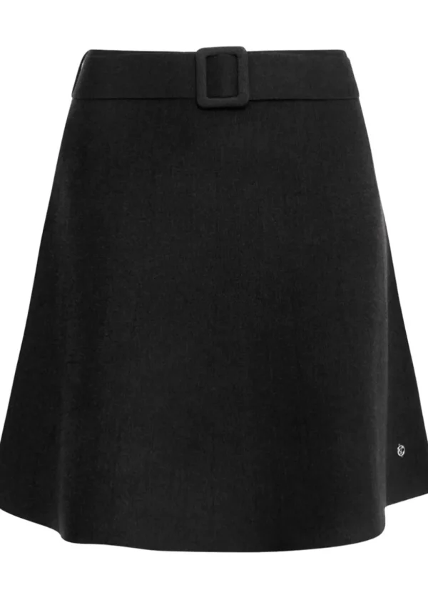 Smashed Lemon Funky Town 60's A-Line Skirt Black