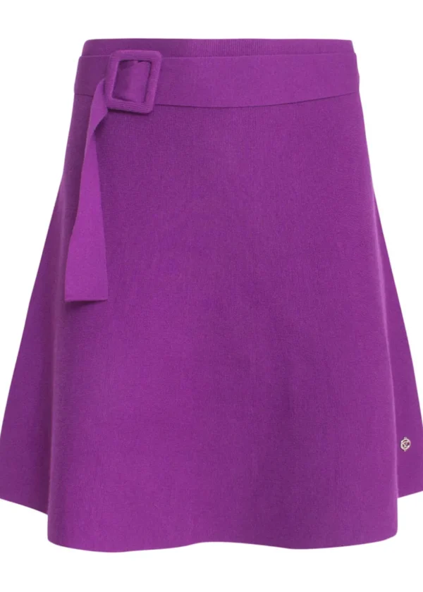 Smashed Lemon Funky Town 60's A-Line Skirt Purple