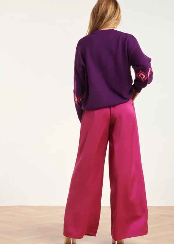 Smashed Lemon Mystic Autumn Sweater Purple