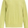 Smashed Lemon Rise and Shine Sweater Light Green
