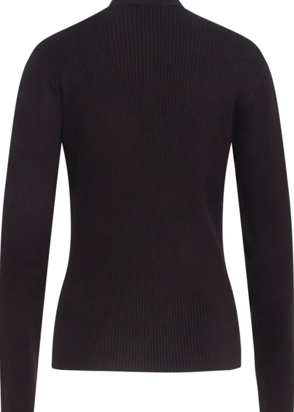 Smashed Lemon V-Shaped Love 60's Jumper Black