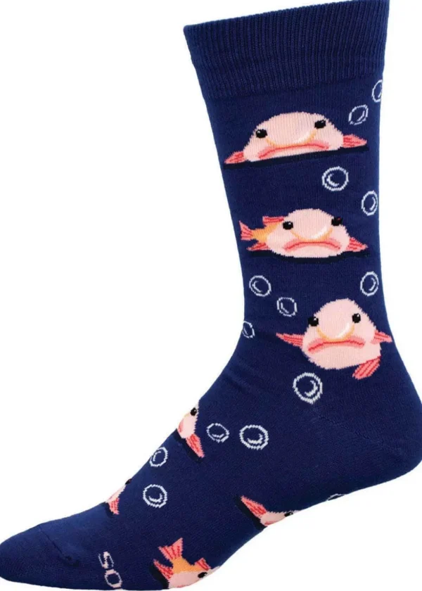 Socksmith Blobfish Socks Blue
