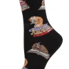 Socksmith Cats On Books Socks Black
