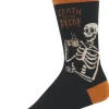Socksmith Death Before Decaf Socks Black