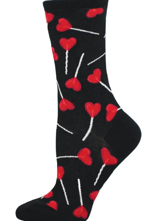 Socksmith I Heart Lollipops Socks Black