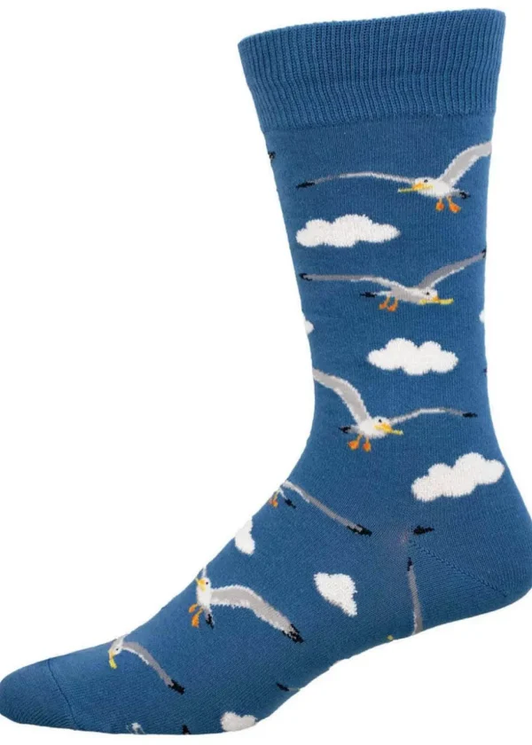 Socksmith Mine Now Seagull Socks Blue