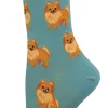 Socksmith Perfect Pomeranian Socks Blue