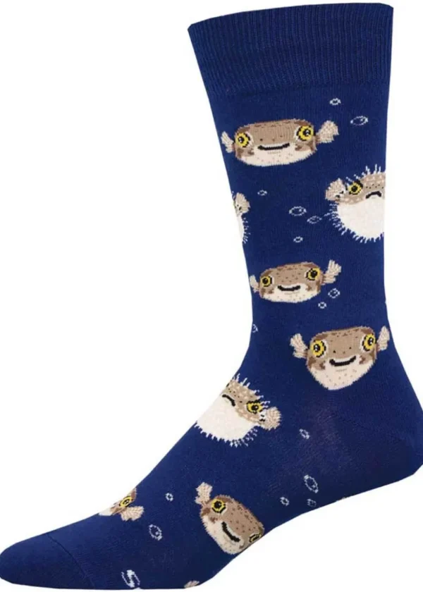 Socksmith Pufferfish Socks Blue