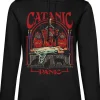 Steven Rhodes Catanic Girly Hoodie Black