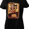 Steven Rhodes Coping With Stress Girly T-Shirt Black