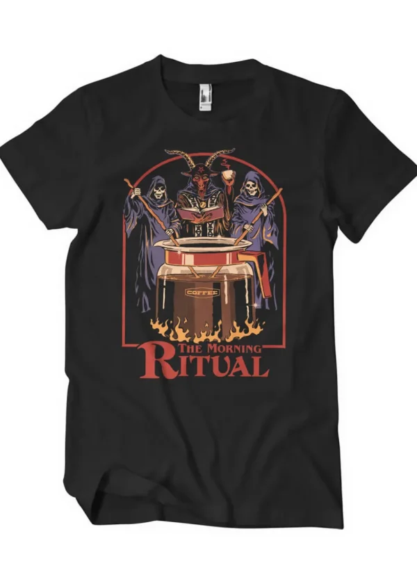 Steven Rhodes Morning Ritual T-Shirt Black