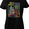 Steven Rhodes Trick Or Treat Girly T-Shirt Black