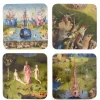 Succubus Art Garden Of Earthly Delights Bosch Set of 4 Coasters