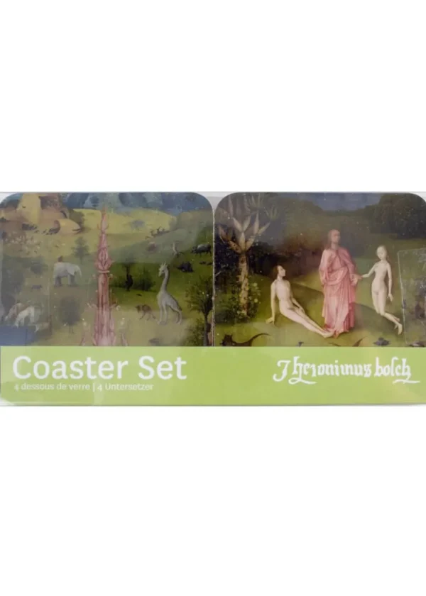 Succubus Art Garden Of Earthly Delights Bosch Set of 4 Coasters