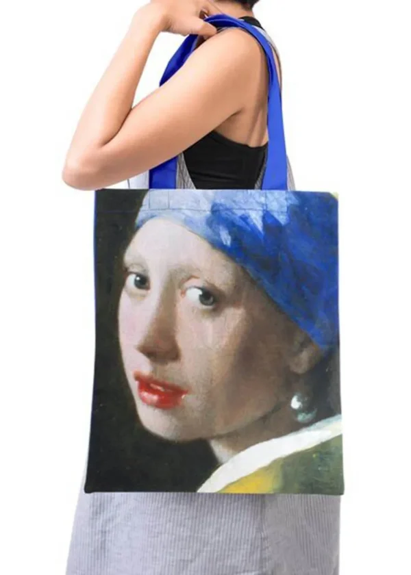 Succubus Art Girl With The Pearl Earring Vermeer Tote Bag