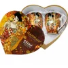 Succubus Art Klimt Adele Bloch-Bauer Heart Set of 2 Mugs Blue