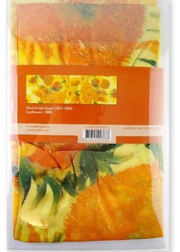 Succubus Art Sunflowers van Gogh Scarf