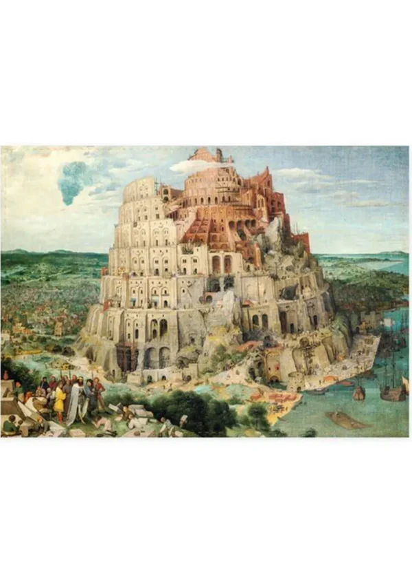 Succubus Art Tower Of Babel Bruegel Tea Towel