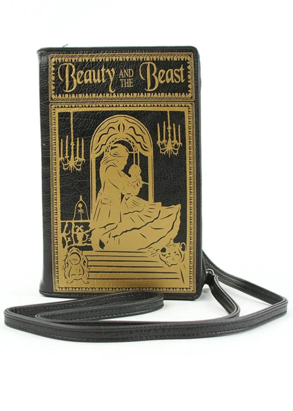 Succubus Bags Beauty and the Beast Book Shoulderbag Black