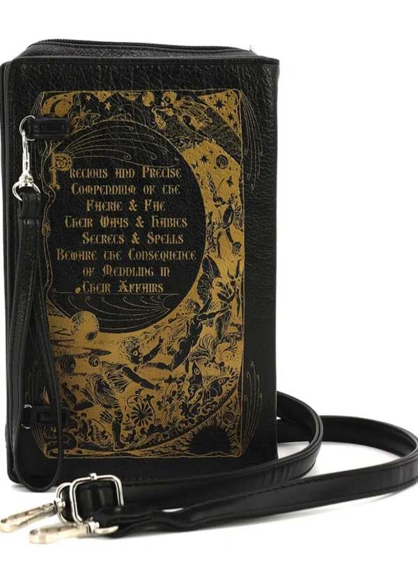 Succubus Bags Book of Fairies Book Shoulderbag Black