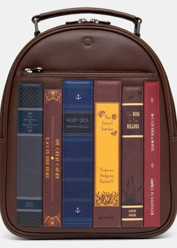 Succubus Bags Books Bookworm Backpack Brown