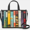 Succubus Bags Books Bookworm Leather Grab Bag Brown