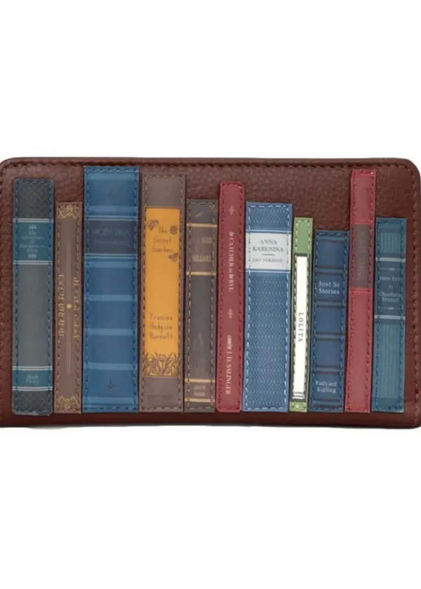 Succubus Bags Books Bookworm Wallet Brown
