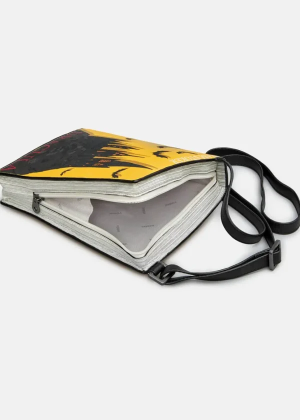 Succubus Bags Books Dracula Vegan Crossbody Bag Black