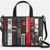 Succubus Bags Books Horror Bookworm Leather Grab Bag Black