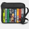 Succubus Bags Books Sci-Fi Bookworm Messenger Bag Black