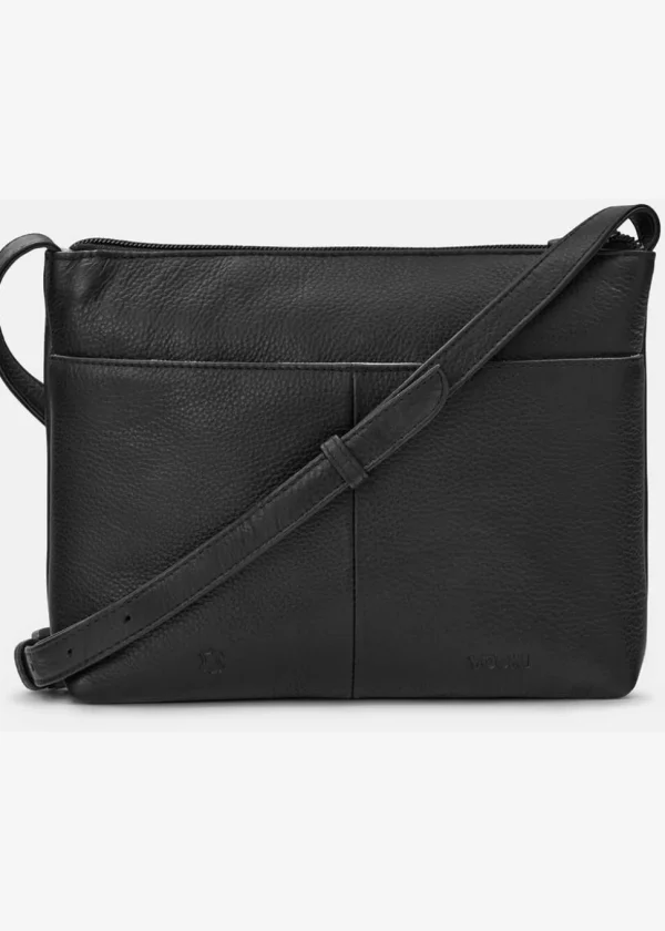 Succubus Bags Books Sci-Fi Bookworm Leather Shoulderbag Black