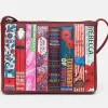 Succubus Bags Books Women Bookworm Crossbody Bag Winered
