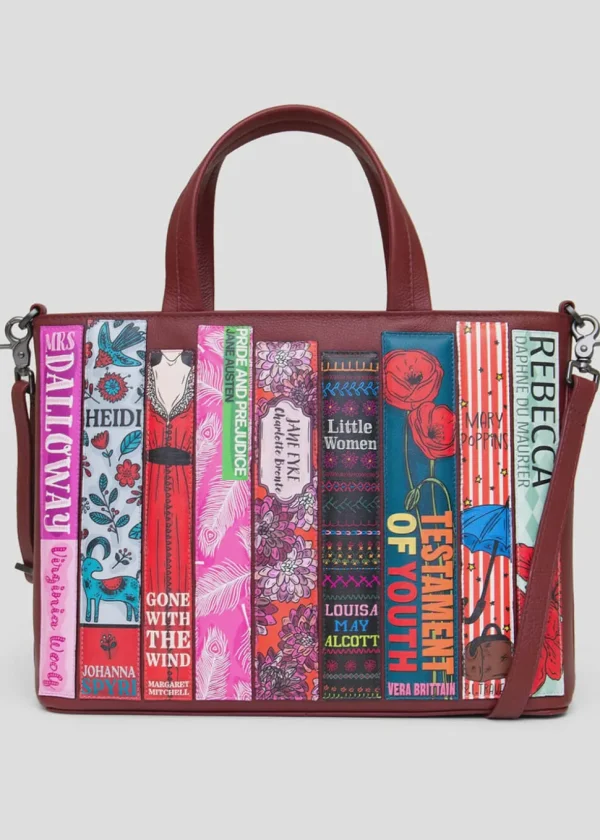 Succubus Bags Books Women Bookworm Grab Bag Winered