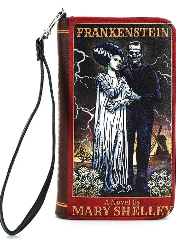 Succubus Bags Frankenstein & Bride Book Wallet Red