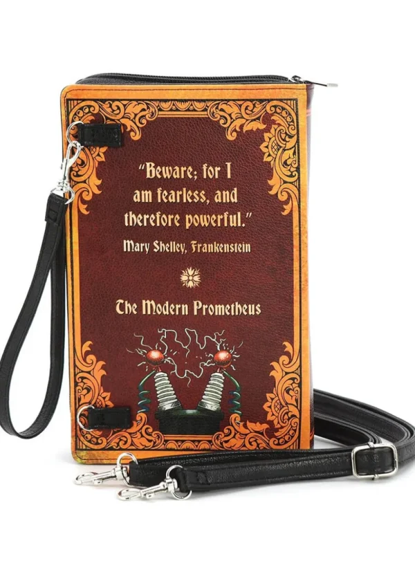 Succubus Bags Frankenstein & Bride Book Shoulderbag Red