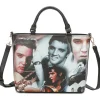 Succubus Bags Katie Elvis Presley Bag Black