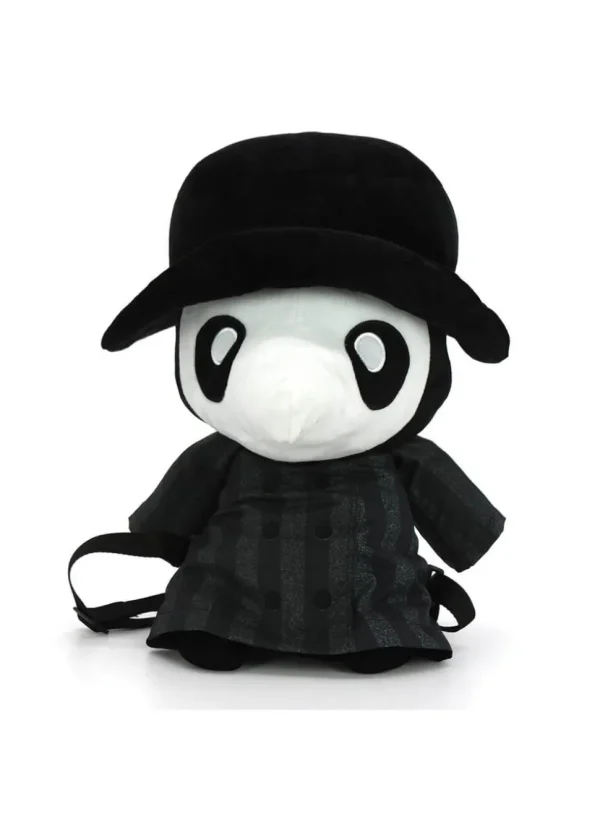 Succubus Bags Plague Doctor Plushie Backpack Black
